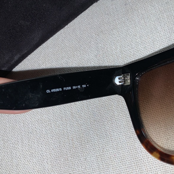 Authentic CELINE sunglasses with case - Picture 5 of 6